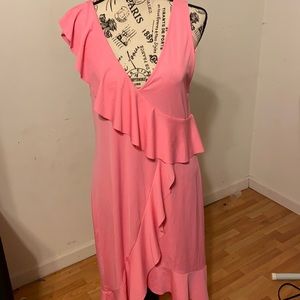 New with tags pink dress size medium